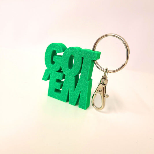 3D Printed GOT'EM Keyring