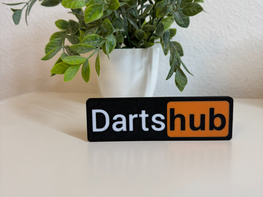Darts Hub Sign