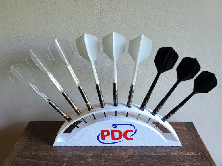 PDC 9 dart display