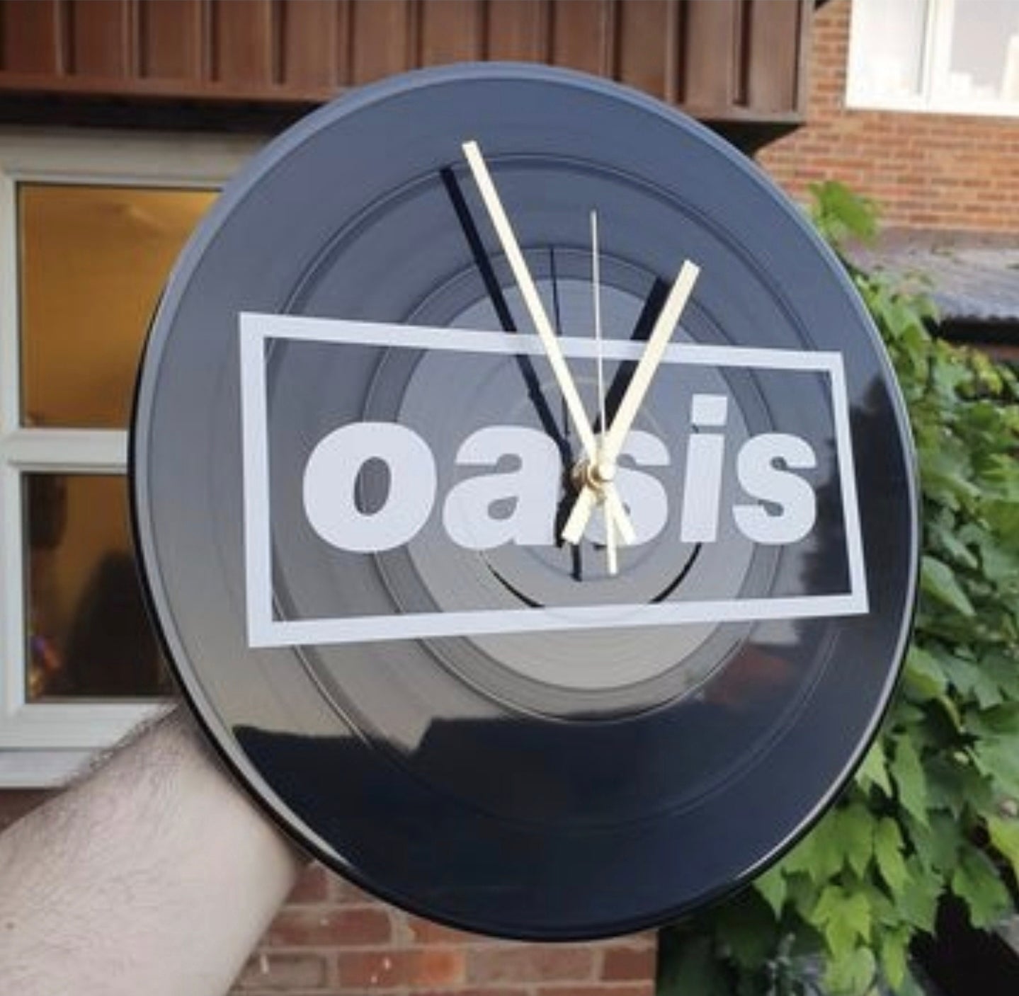 OASIS 12" VINYL CLOCK