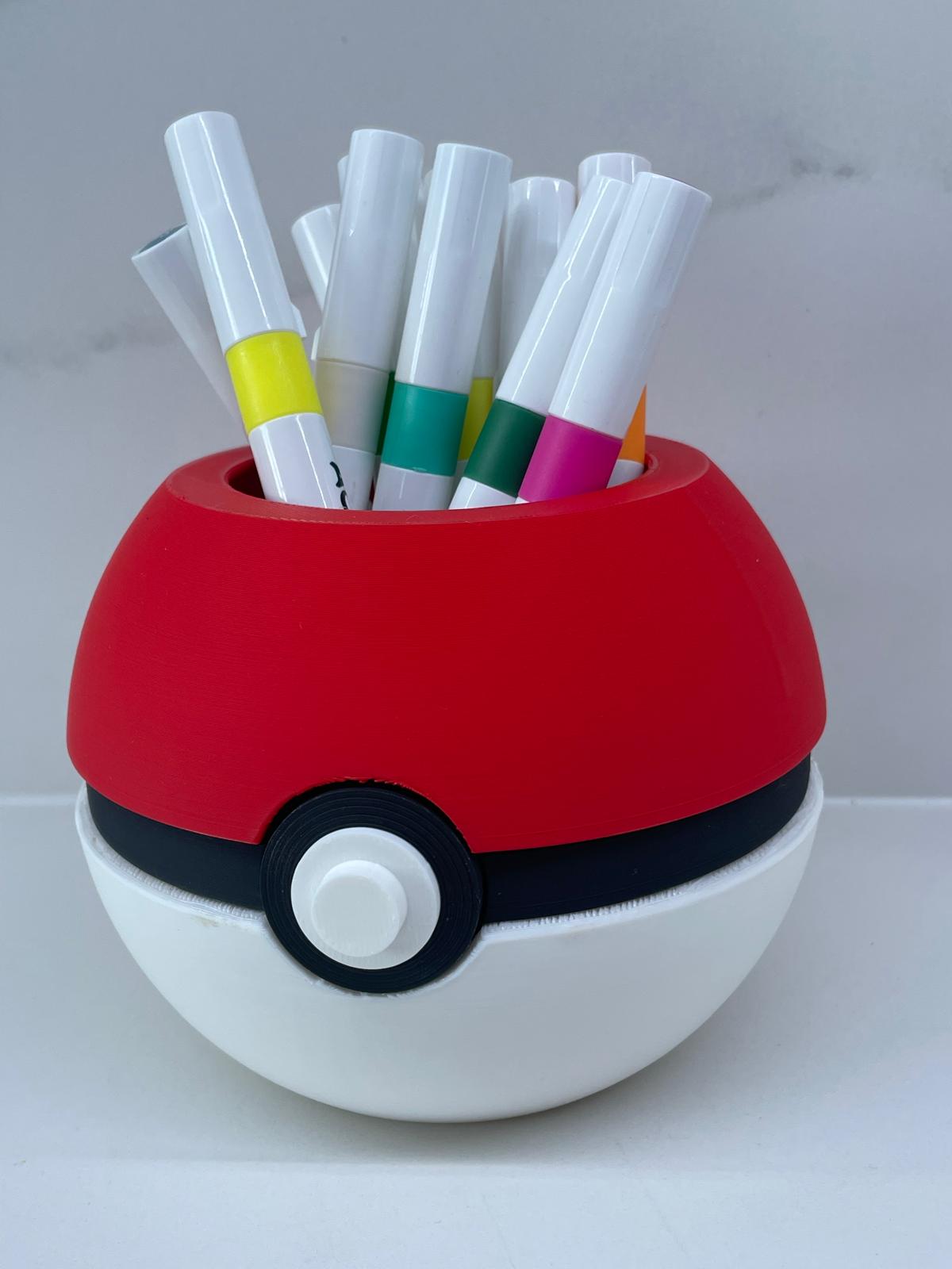 Pokeball Pen Holder
