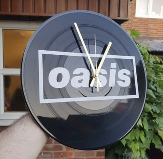 OASIS 12" VINYL CLOCK