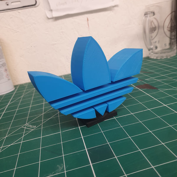 3d printed 2025 adidas logo